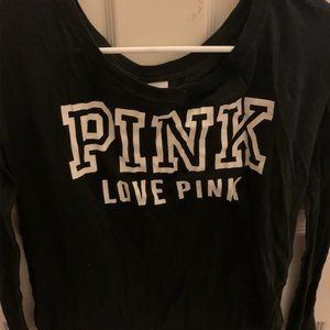 VS Pink Black long sleeve